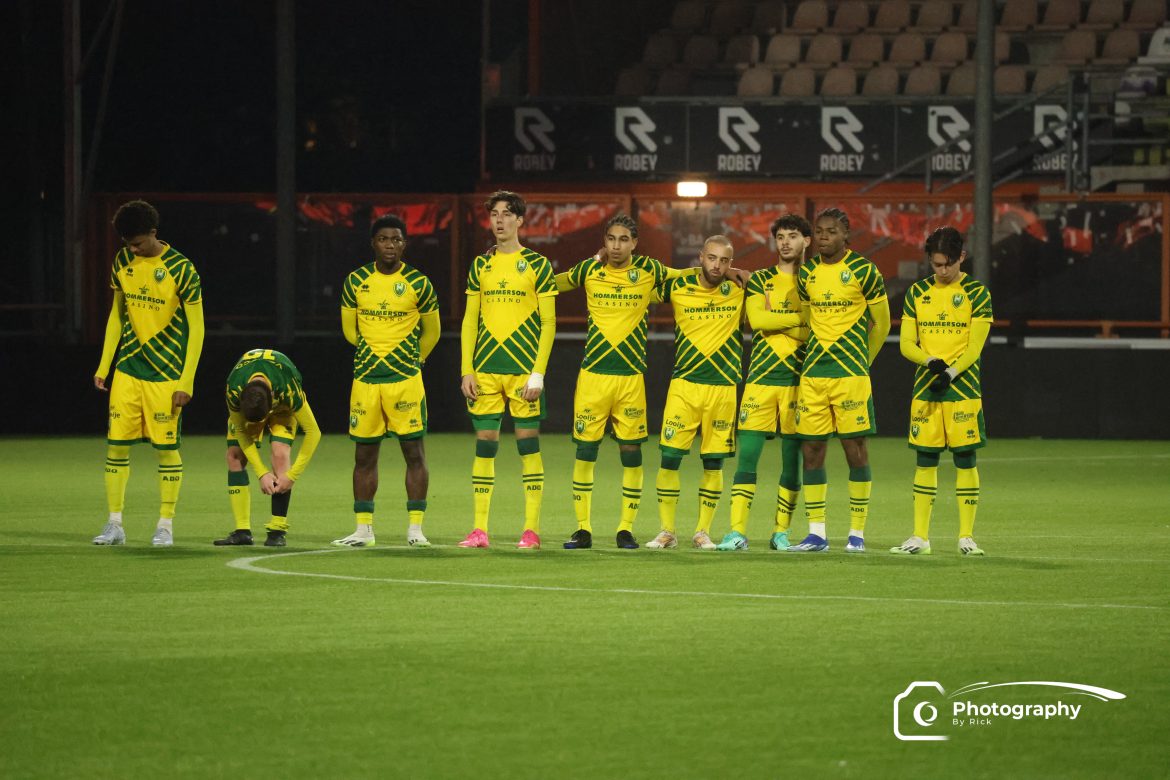 FC Volendam – ADO Den Haag O21 (0-0, 4-3 na penalty’s) 1/8 finale beker